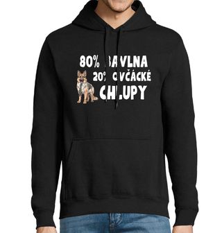 Obrázek 1 produktu Pánská mikina 80 % Bavlna, 20 % Ovčácké Chlupy