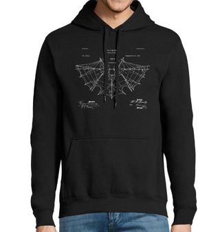 Obrázek 1 produktu Pánská mikina Létací aparát Patent W. F. Quinby