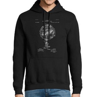 Obrázek 1 produktu Pánská mikina Sférický astroláb Patent M. L. Berneike