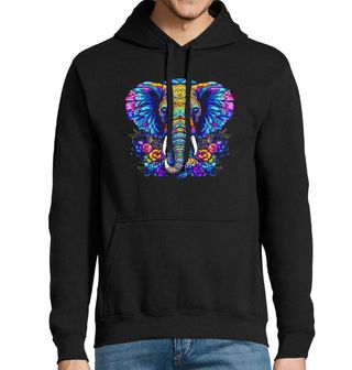 Obrázek 1 produktu Pánská mikina Slon indický Sloní Mandala