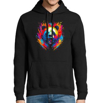 Obrázek 1 produktu Pánská mikina Divoká Panda v Barvách