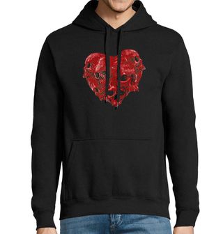 Obrázek 1 produktu Pánská mikina Srdce z Lebek