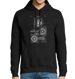 Obrázek 1 produktu Pánská mikina Šipkový terč Patent C. J. Widmeier