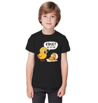 Obrázek 1 produktu Dětské tričko Vyděšené Kuře Kámo? Jsi to ty