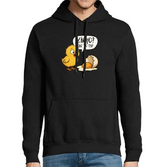 Obrázek 1 produktu Pánská mikina Vyděšené Kuře Kámo? Jsi to ty