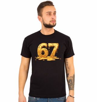 Obrázek 1 produktu Pánské tričko Six Seven ze Zlata 67 Meme