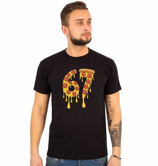 Obrázek 1 produktu Pánské tričko Sýrová Pizza 67 Six Seven Meme