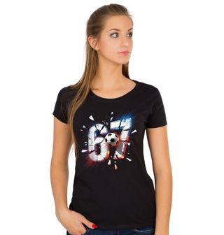 Obrázek 1 produktu Dámské tričko Střela Fotbalového Míče 67 Six Seven