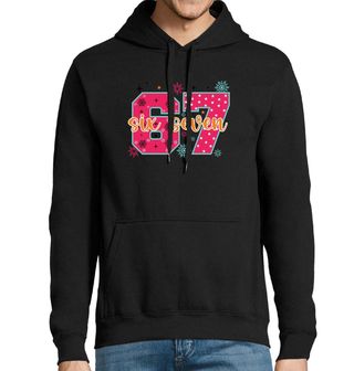 Obrázek 1 produktu Pánská mikina Vánoční 67 Six Seven Meme