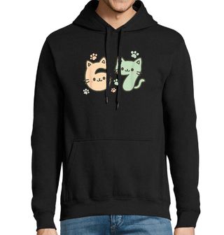 Obrázek 1 produktu Pánská mikina Kočičí Meme 67 Six Seven