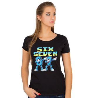 Obrázek 1 produktu Dámské tričko Dabující Kámoši Šest Sedm 67 Six Seven