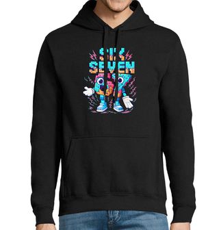 Obrázek 1 produktu Pánská mikina Zmrzlinový Meme 67 Six Seven