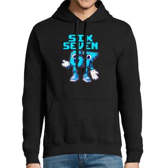 Obrázek 1 produktu Pánská mikina Roztomilé Postavičky 67 Six Seven