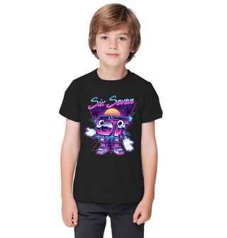 Obrázek 1 produktu Dětské tričko Retro Meme 67 Six Seven 80s