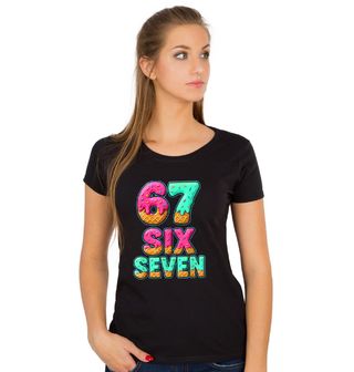 Obrázek 1 produktu Dámské tričko Zmrzlina Šest Sedm 67 Six Seven