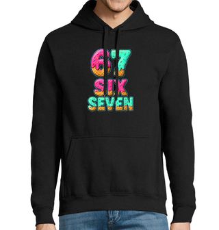 Obrázek 1 produktu Pánská mikina Zmrzlina Šest Sedm 67 Six Seven