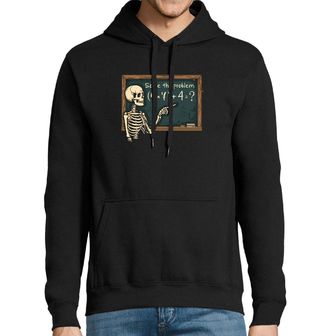 Obrázek 1 produktu Pánská mikina Kostlivec Učitel Matematiky 67 Six Seven