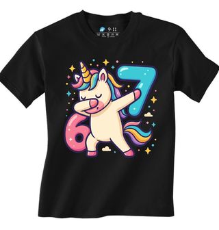 Obrázek 1 produktu Dětské tričko Dabující Jednorožec 67 Six Seven