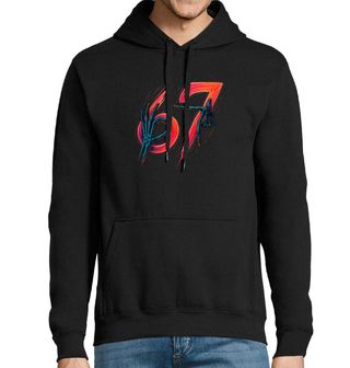 Obrázek 1 produktu Pánská mikina Temný Kostlivec 67 Six Seven