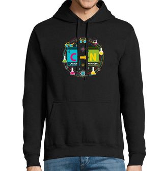 Obrázek 1 produktu Pánská mikina Chemické prvky Carbon Nitrogen 67 Six Seven