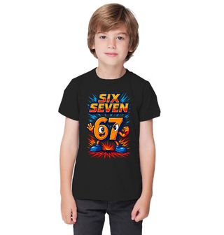 Obrázek 1 produktu Dětské tričko Bojovníci 67 Six Seven Meme