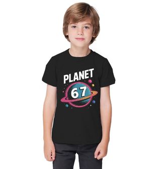 Obrázek 1 produktu Dětské tričko Vesmírná Planeta 67 Six Seven