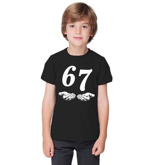 Obrázek 1 produktu Dětské tričko Síla 67 v Rukou Six Seven