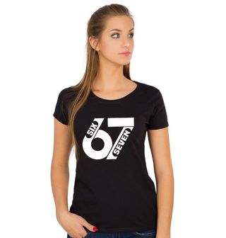 Obrázek 1 produktu Dámské tričko Síla Internetu 67 Six Seven Meme