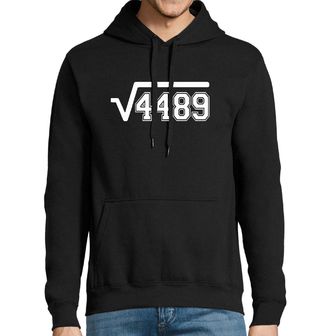 Obrázek 1 produktu Pánská mikina Odmocnina √4489 = 67 Six Seven Meme
