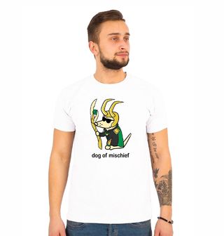 Obrázek 1 produktu Pánské tričko Loki v Přestrojení Dog of Mischief