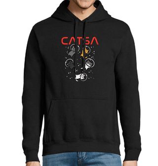 Obrázek 1 produktu Pánská mikina Astronautské Kočky ve Vesmíru CATSA
