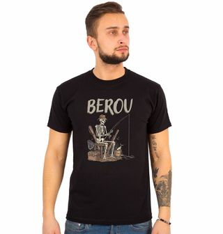 Obrázek 1 produktu Pánské tričko Rybář Kostlivec Berou