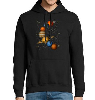 Obrázek 1 produktu Pánská mikina Planety našeho vesmíru Sluneční soustava