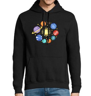 Obrázek 1 produktu Pánská mikina Planety obíhající Slunce Sluneční soustava