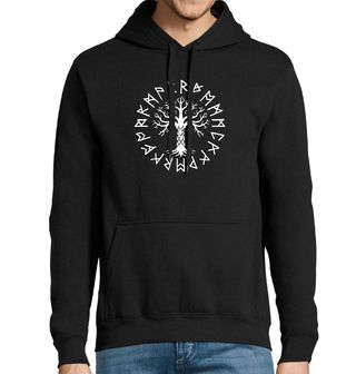 Obrázek 1 produktu Pánská mikina Vikingský strom života Yggdrasil