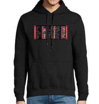 Obrázek 1 produktu Pánská mikina Závodní Kalendář Formule 1 Race Season 2026