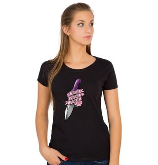 Obrázek 1 produktu Dámské tričko Milovník skutečných případů True Crime Junkie