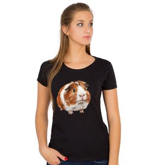 Obrázek 1 produktu Dámské tričko Morče American Guinea Pig