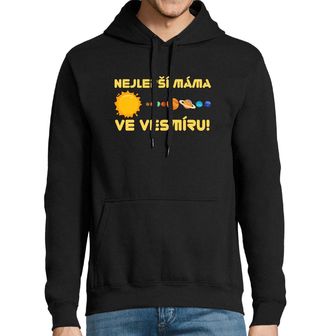 Obrázek 1 produktu Pánská mikina Nejlepší máma ve vesmíru!