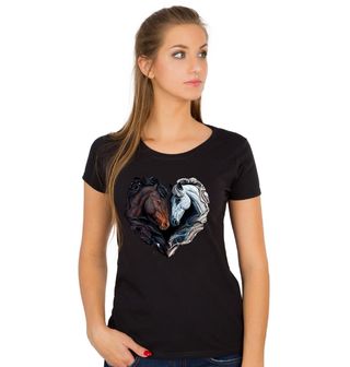 Obrázek 1 produktu Dámské tričko Zamilovaní Koně