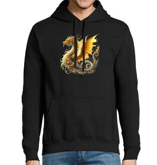 Obrázek 1 produktu Pánská mikina Zlatý Majestátní Drak