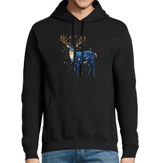 Obrázek 1 produktu Pánská mikina Hvězdný Jelen mezi Souhvězdími