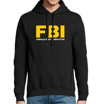 Obrázek 1 produktu Pánská mikina FBI Inspektor ženského těla Female Body Inspector