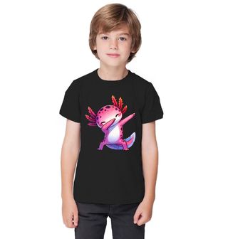 Obrázek 1 produktu Dětské tričko Dabující Axolotl