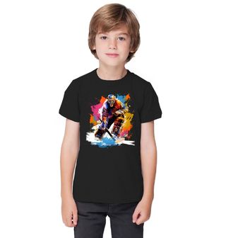 Obrázek 1 produktu Dětské tričko Odvážný Hokejový Brankář