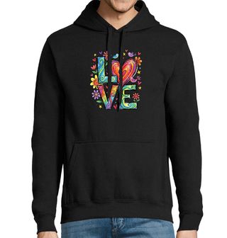 Obrázek 1 produktu Pánská mikina Barevná Láska LOVE