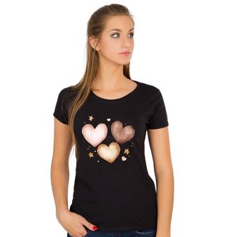 Obrázek 1 produktu Dámské tričko Kouzelná Srdce Lásky