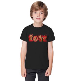 Obrázek 1 produktu Dětské tričko Valentýnský Medvídek LOVE
