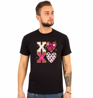 Obrázek 1 produktu Pánské tričko Hugs and Kisses XOXO