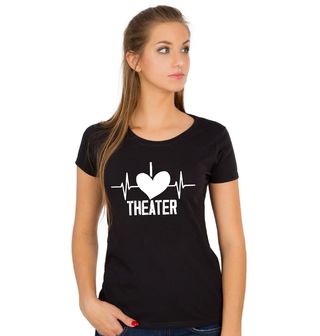 Obrázek 1 produktu Dámské tričko Kardiogram lásky a Divadlo Theater